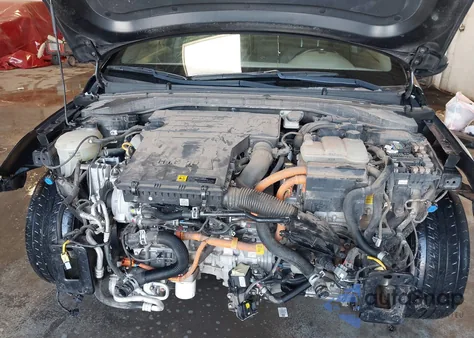 2017 Hyundai Ioniq Hybrid Limited из США, поврежденный, VIN KMHC05LC6HU026635